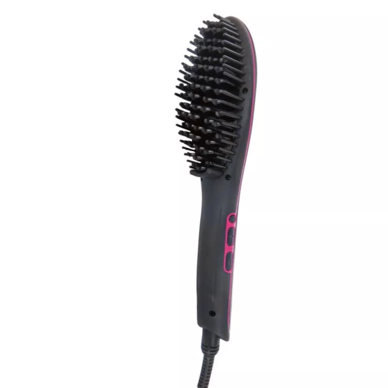 Brosse chauffante lissante cheveux