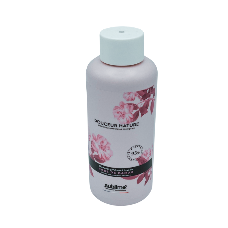 Shampoing Douceur Rose de Damas-Sublimo -250ml-Douceur Nature